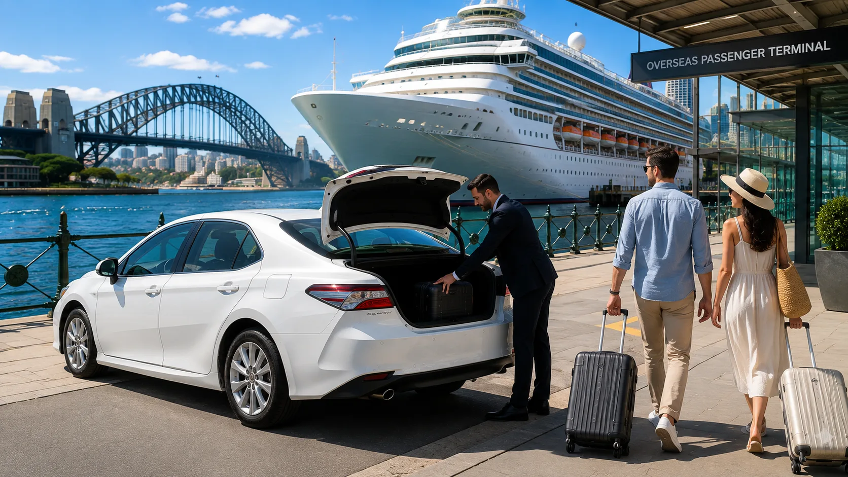 Cruise Ship Transfers With Baby Seat Taxi in Sydney