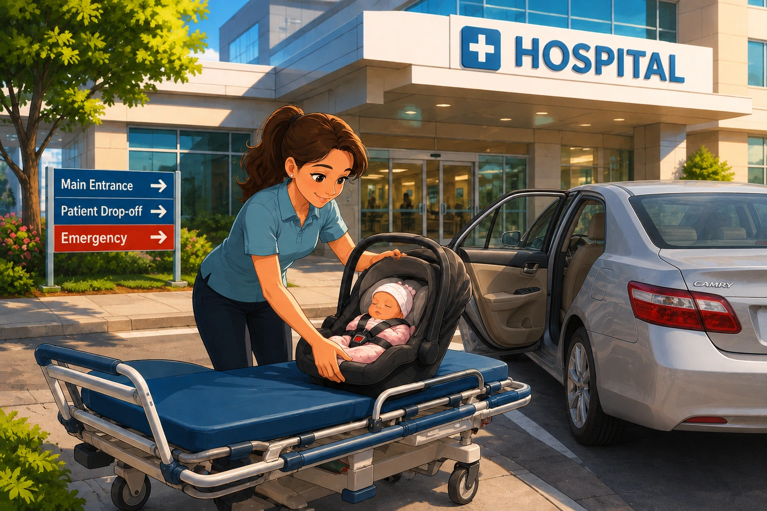 Baby-friendly taxi service for hospital and medical transfers in Sydney