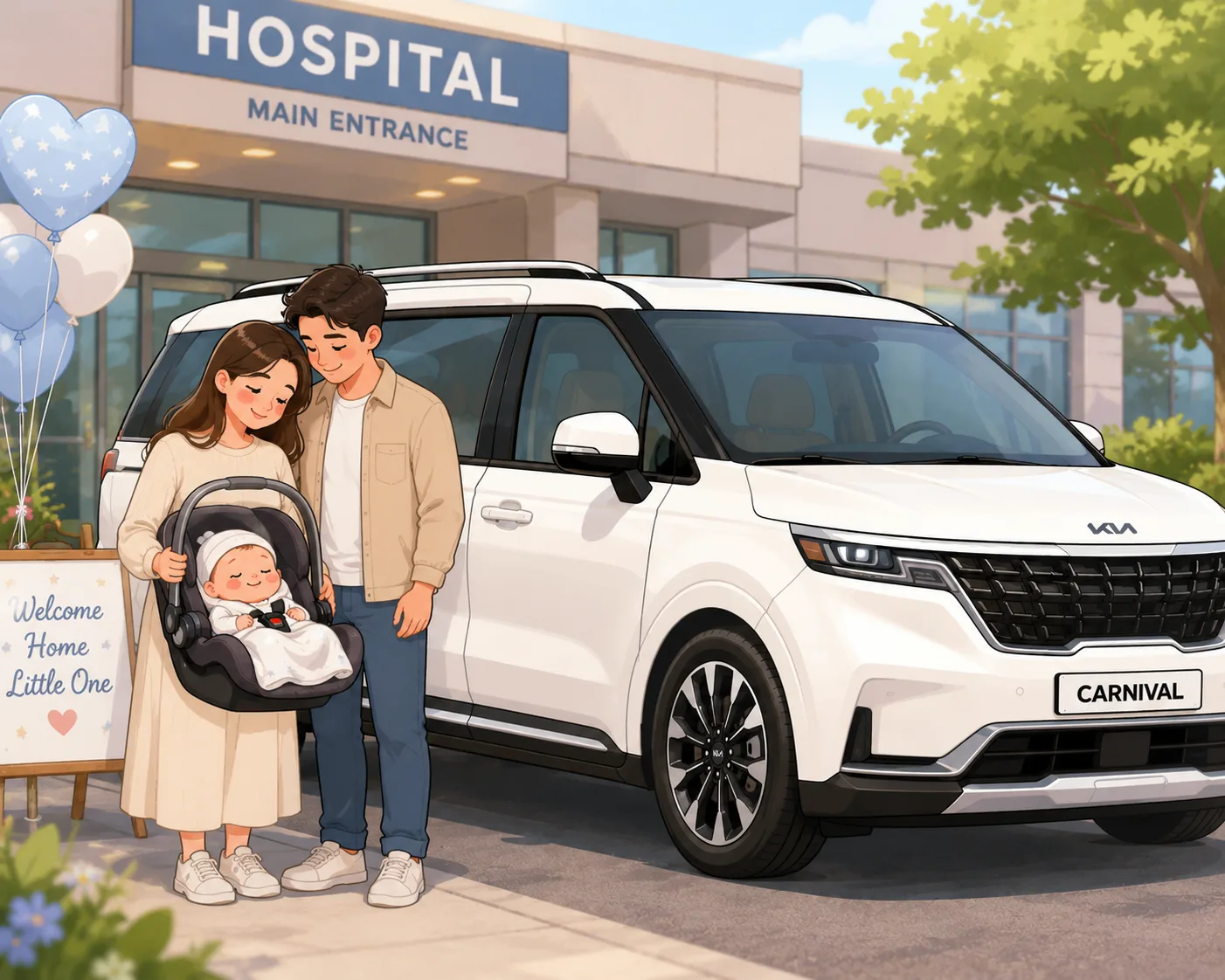 Newborn Hospital Discharge taxi service in sydney